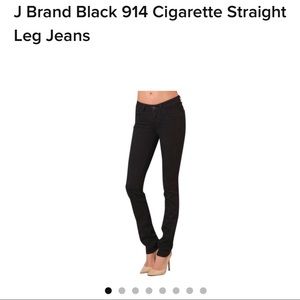 J. Brand Cigarette Leg Jeans
